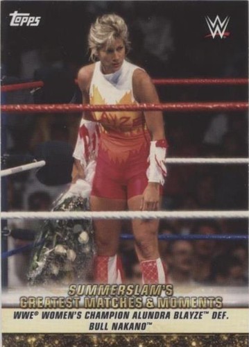 2019 Topps WWE Summerslam - Alundra Blayze #GM-10