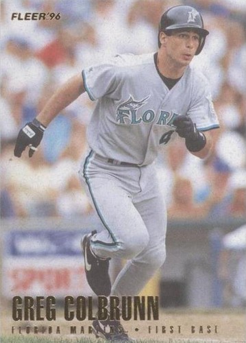 1996 Fleer - Greg Colbrunn #384