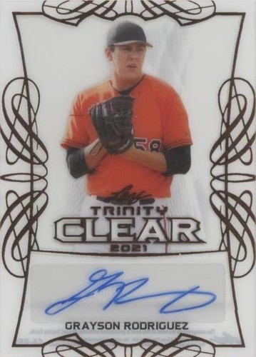 2021 Leaf Trinity - Grayson Rodriguez #CA-GR1