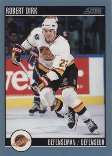 1992-93 Score Canadian - Robert Dirk #279
