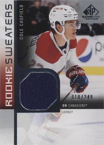 2021-22 Upper Deck SP Game Used - Cole Caufield #RS-CC