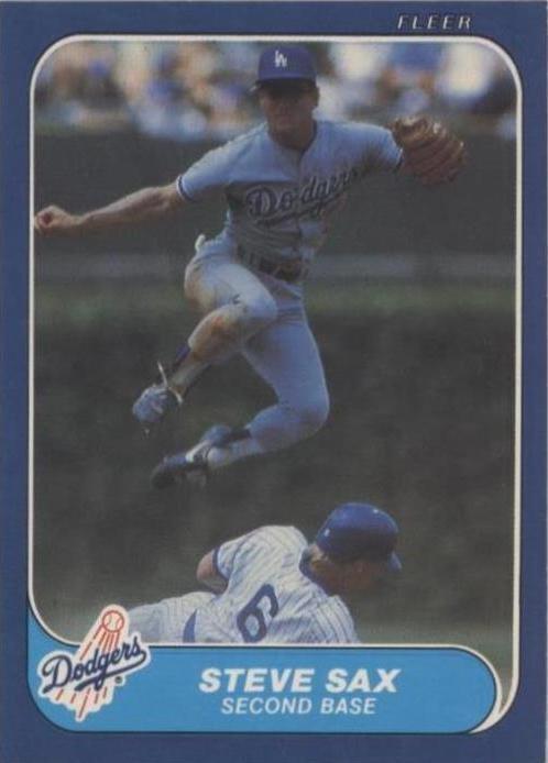 Fleer 1986 - Steve Sax #143