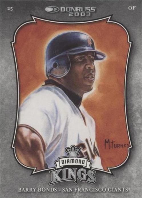 Barry Bonds 2003 Season Baseball Sports Trading Cards