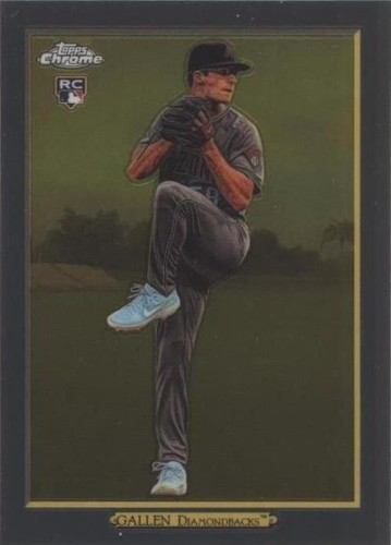 2020 Chronicles Obsidian #33 Zac Gallen ELECTRIC ETCH ORANGE