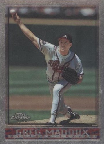 1998 Topps Chrome - Greg Maddux #296