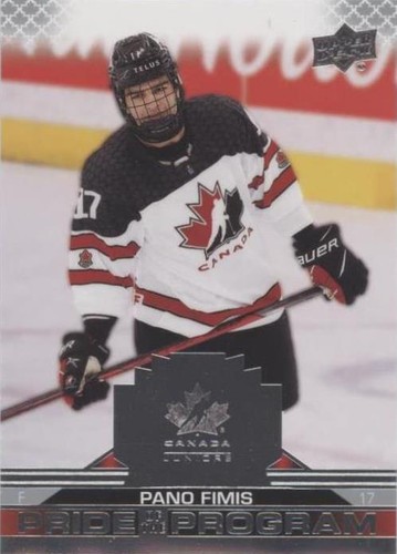 2022 Upper Deck Team Canada Juniors - Pano Fimis #97