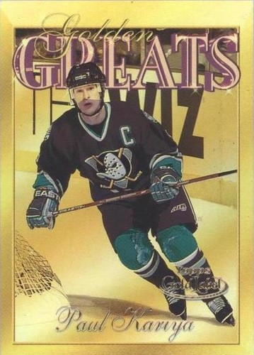 2000-01 Topps Gold Label - Paul Kariya #GG2