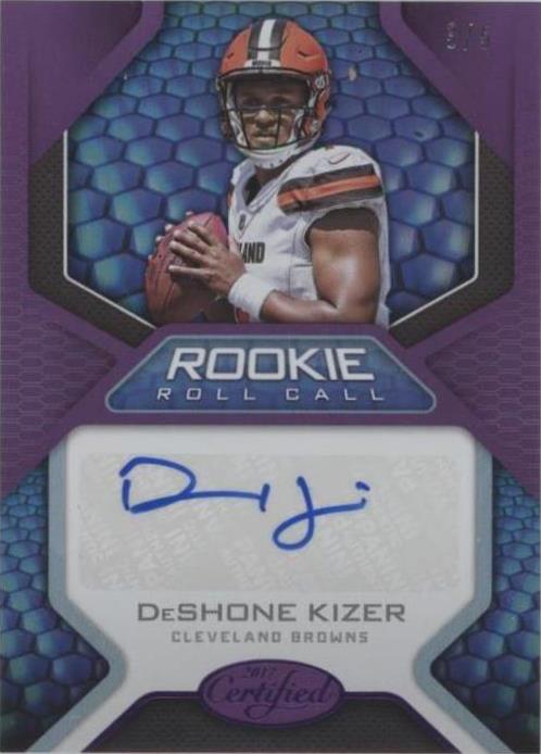 2017 Panini Certified Deshone Kizer #15