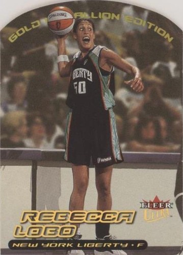 Rebecca Lobo Signed 3x5 Index Card Autographed WNBA