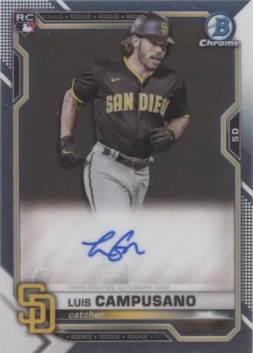 2021 Bowman Chrome - Luis Campusano #BCRA-LC
