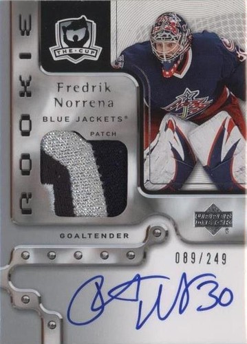 2006-07 Upper Deck The Cup - Fredrik Norrena #123