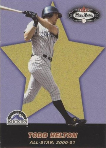 2002 Fleer Box Score - Todd Helton #246