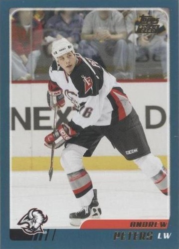 2003-04 Topps Traded - Andrew Peters #TT89