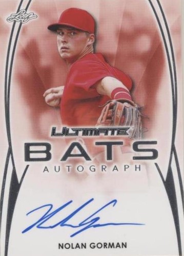 2019 Leaf Ultimate - Nolan Gorman #UB-NG1