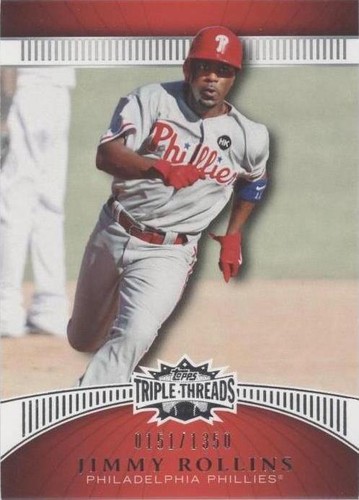 2010 Topps Triple Threads - Jimmy Rollins #69