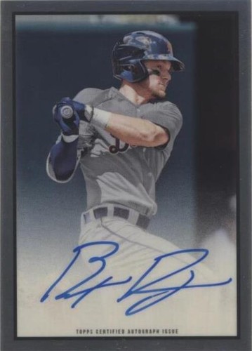 2019 Bowman Chrome Orange Brock Deatherage Autograph RC 05/25 BGS