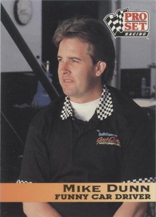 1992 Pro Set NHRA - Mike Dunn #64