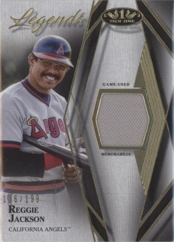 2022 Topps Tier One - Reggie Jackson #T1LR-RJ