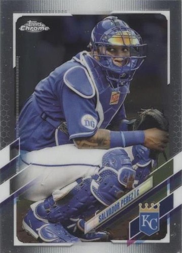2021 Topps Chrome - Salvador Perez #155