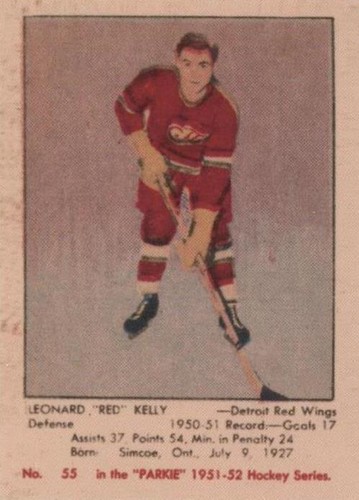 2001-02 In the Game Parkhurst - Red Kelly #054