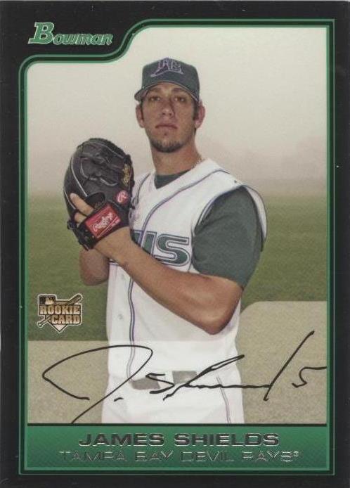 Bowman Draft Picks & Prospects 2006 - James Shields #BDP54