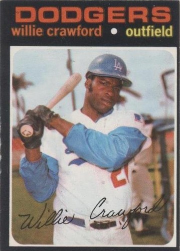 1971 O-Pee-Chee - Willie Crawford #519