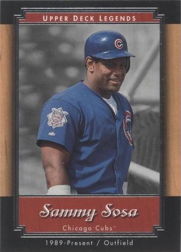 2001 Upper Deck Legends - Sammy Sosa #59