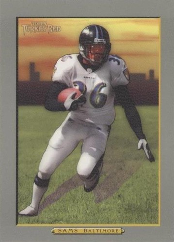 2005 Topps Turkey Red B.J. Sams #104