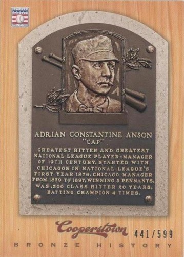 2012 Panini Cooperstown - Cap Anson #2