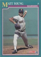 1991 Score - Matt Young #126