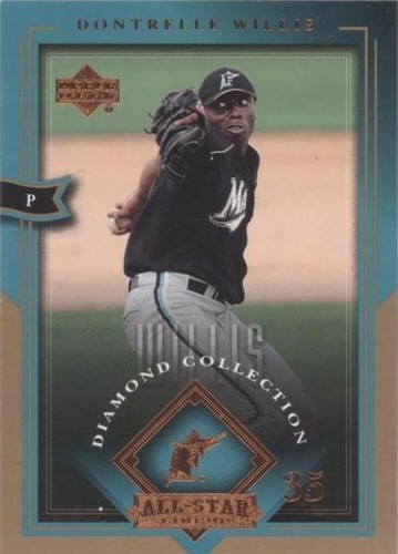 2004 Upper Deck Diamond Collection All-Star Lineup - Dontrelle Willis #34