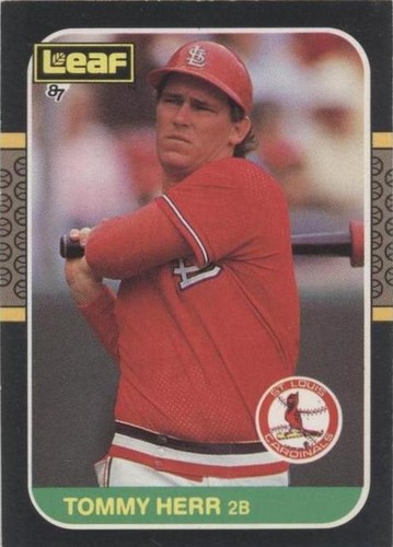 1987 Leaf Canadian - Tom Herr #121