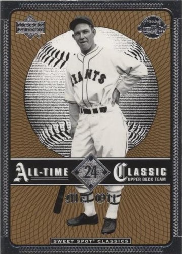2002 Upper Deck Sweet Spot Classics - Mel Ott #24