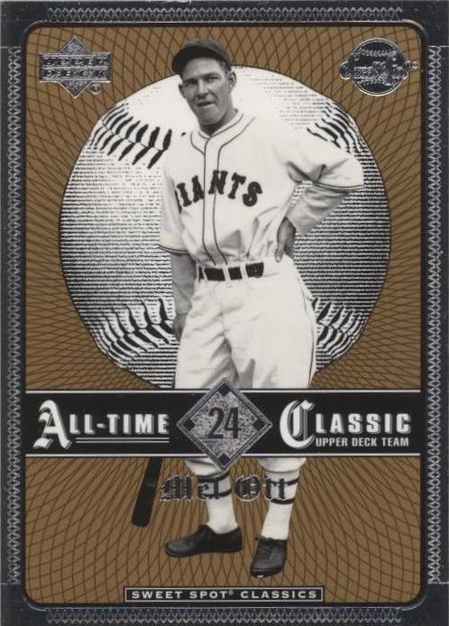 Upper Deck Sweet Spot Classics 2002 - Mel Ott #24