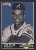 1991 Score - David Justice #861