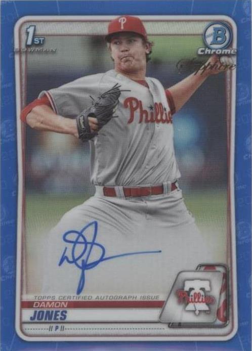 2020 Bowman Chrome Sapphire Edition - Damon Jones #BSPA-DJ