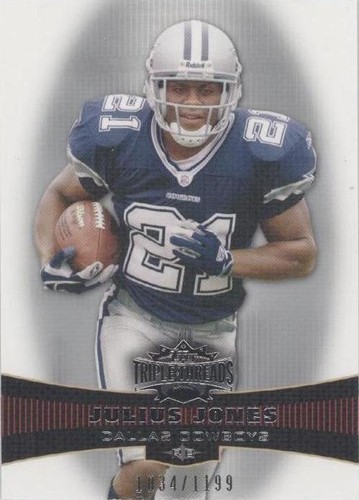 2006 Topps Triple Threads Julius Jones #84