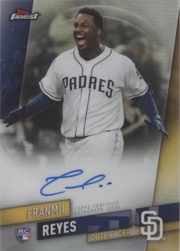 2019 Topps Finest - Franmil Reyes #FA-FR