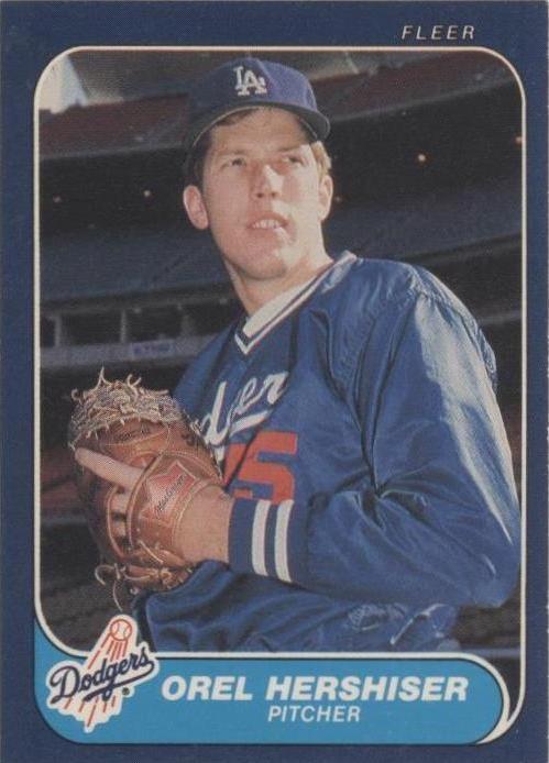 Fleer 1986 - Orel Hershiser #131