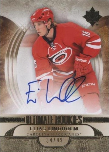 2013-14 Ultimate Collection - Elias Lindholm #179