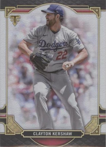 2022 Topps Triple Threads - Clayton Kershaw #7