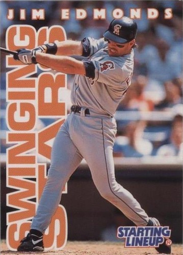 1996 Starting Lineup Cards - Jim Edmonds #527-151