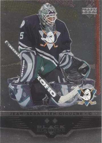 2005-06 Upper Deck Black Diamond - Jean-Sebastien Giguere #86
