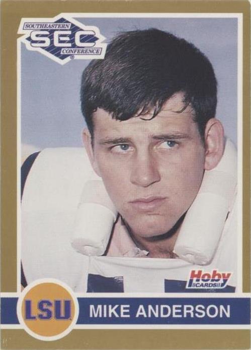 1991 Hoby Stars of the SEC Mike Anderson #182