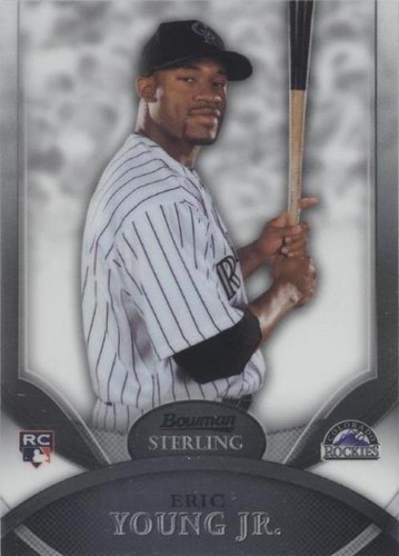 2010 Bowman Sterling - Eric Young Jr. #39