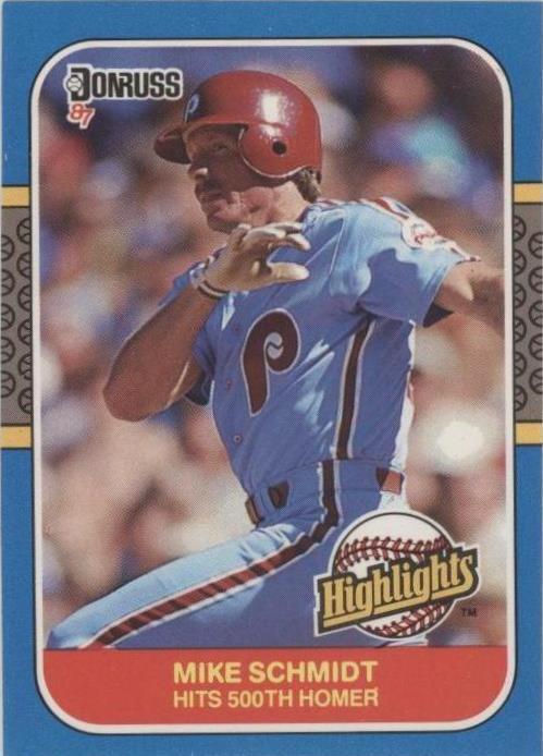 1987 Donruss Highlights - Майк Шмидт #2