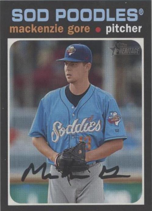 2020 Topps Heritage Minor League Edition - MacKenzie Gore #205