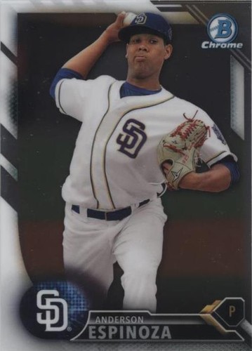 2016 Bowman Draft - Anderson Espinoza #BDC-140