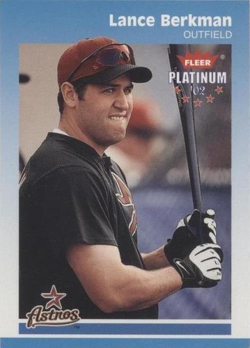 2002 Fleer Platinum - Lance Berkman #185