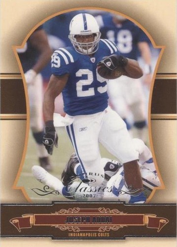 2007 Donruss Classics Joseph Addai #42